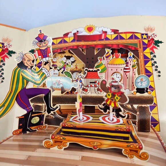 The Nutcracker Pop-Up Book David Noelle Carter First Edition Hardcover - Picture 3 of 12